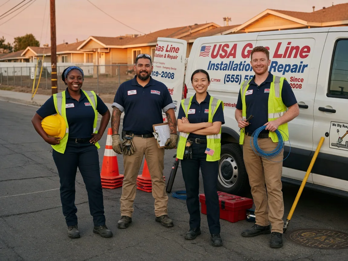 Gas Line Installation company in Landers, CA